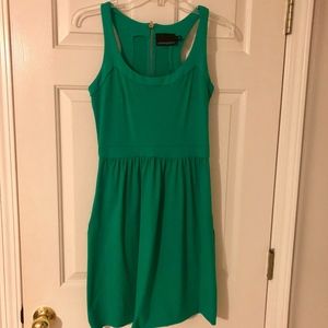 Cynthia Rowley Green Sleeveless Dress- Size Small